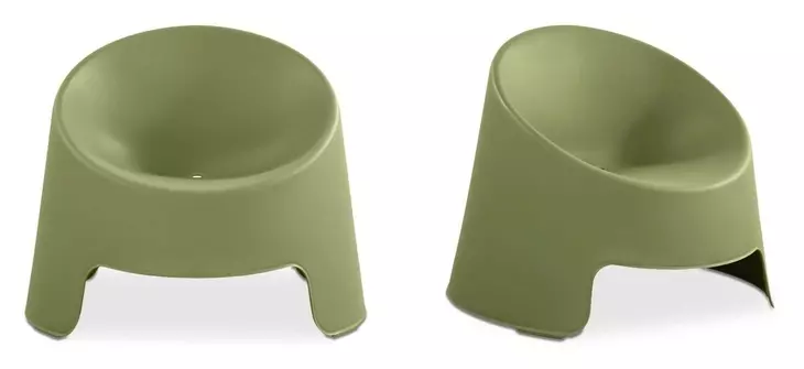 Nolla Green Outdoor Accent Chair Set of 2