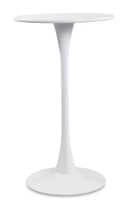 Gage White Outdoor 24" Round Bar Table