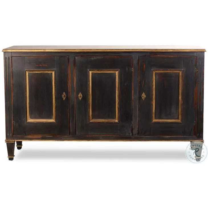 Louis Xvi Black Buffet