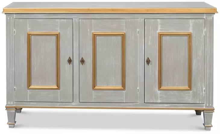 Louis XVI Carmine Legno 3 Doors Buffet