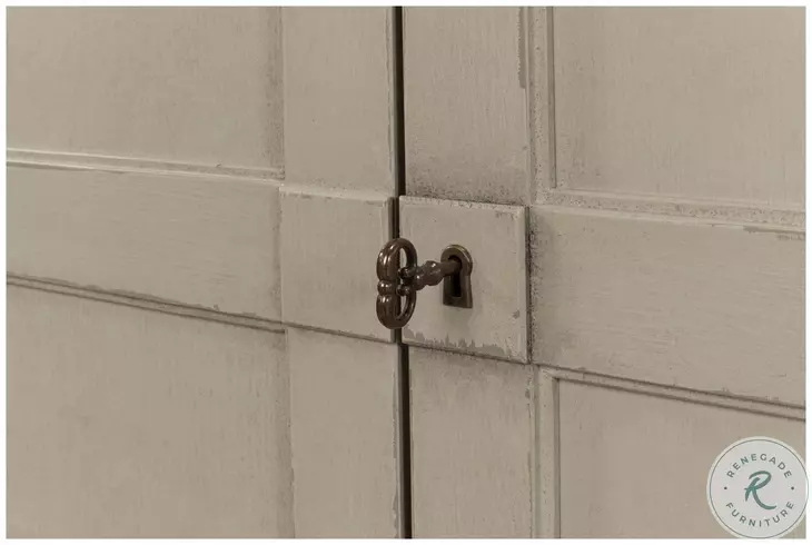 Lionisio Washed Gray 4 Door Buffet