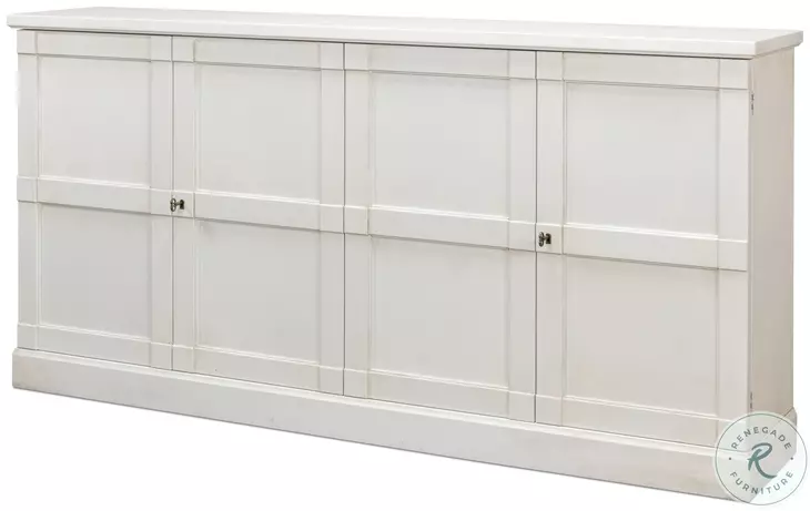 Lionisio Cortina White 4 Door Buffet