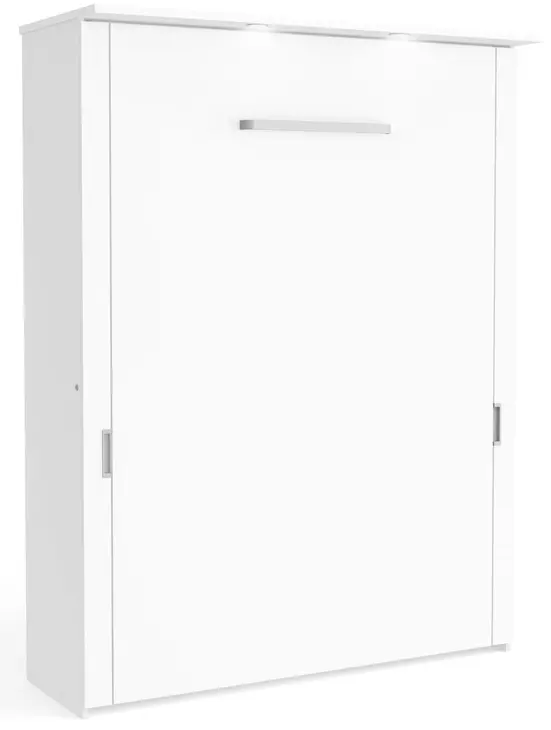 Lumina White Queen Wall Bed