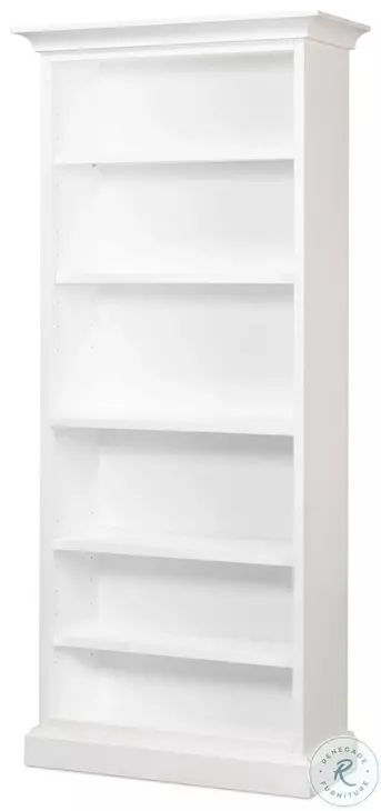 R243-79 Cortina White Bookcase