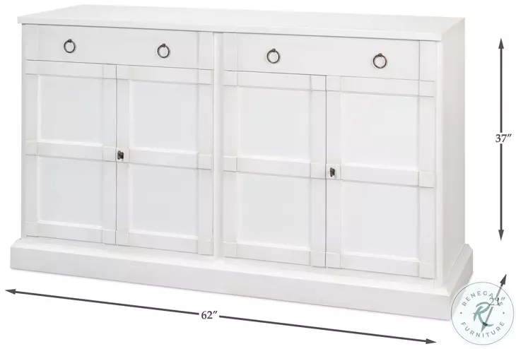 R245-79 Cortina White Console