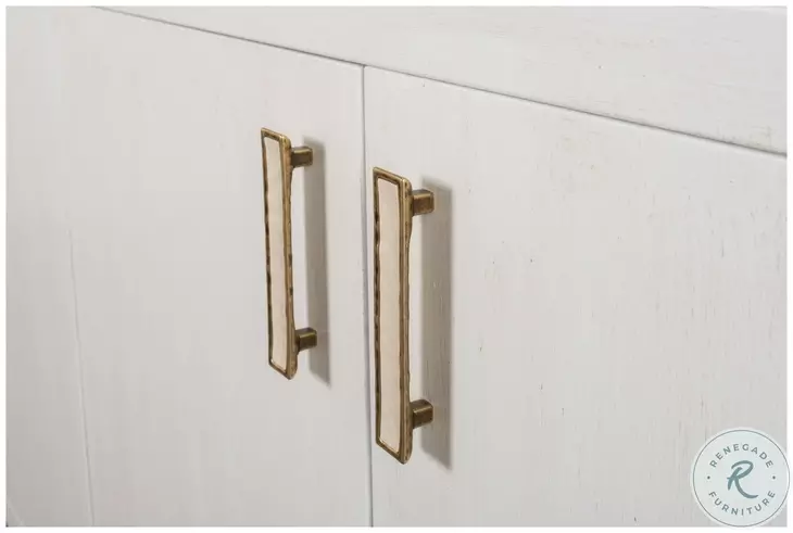 Blanco Cortina White 4 Door Buffet