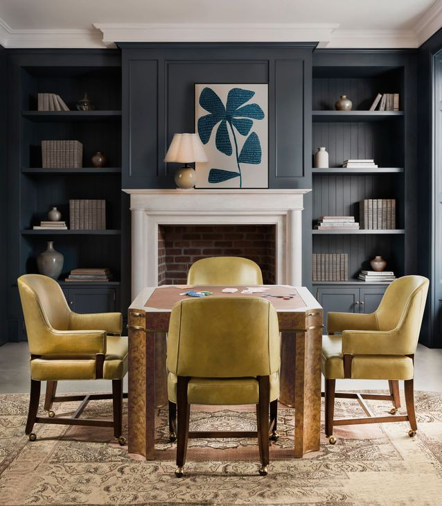 Archives Brown Upholstered Game Chair