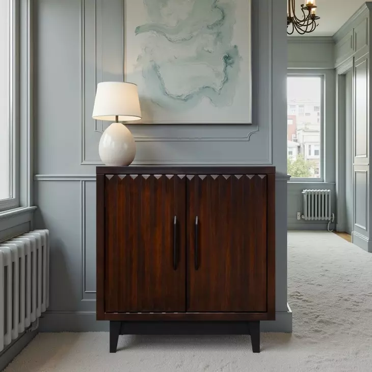 Radiance Rosewood 2 Doors Cabinet