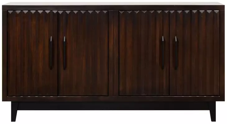 Radiance Rosewood 4 Doors Cabinet