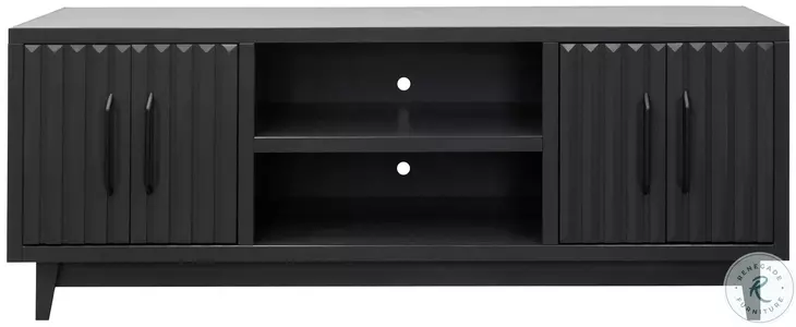 Radiance Black 75" TV Stand