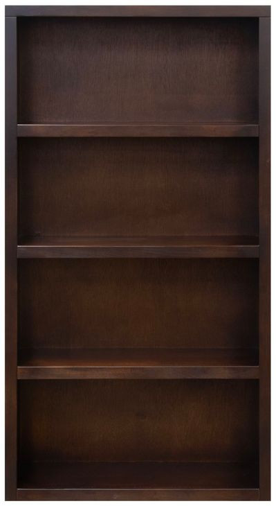 Radiance Rosewood 60" High Bookshelf