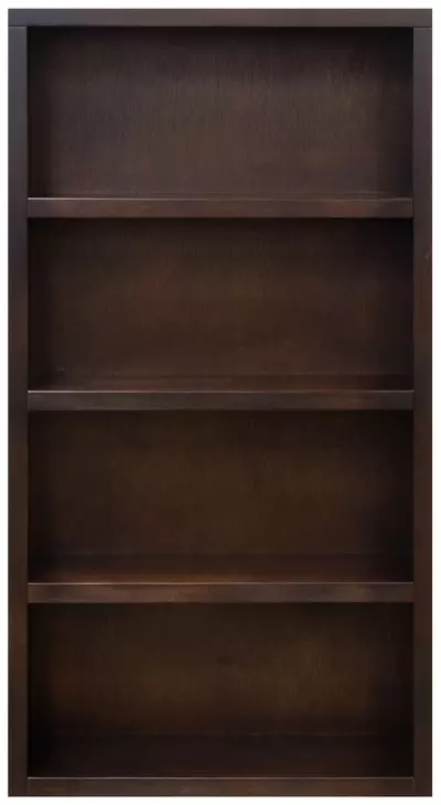 Radiance Rosewood 60" High Bookshelf