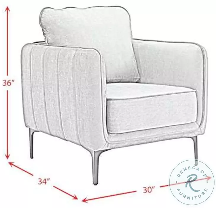 Reale Green Accent Chair