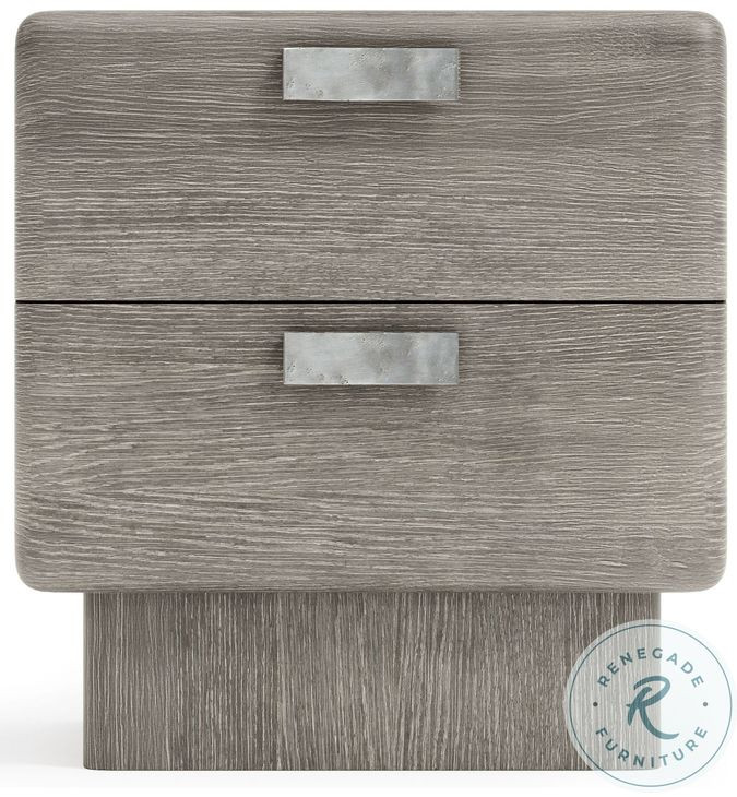 Monolith Puma 2 Drawer Nightstand with USB Charging