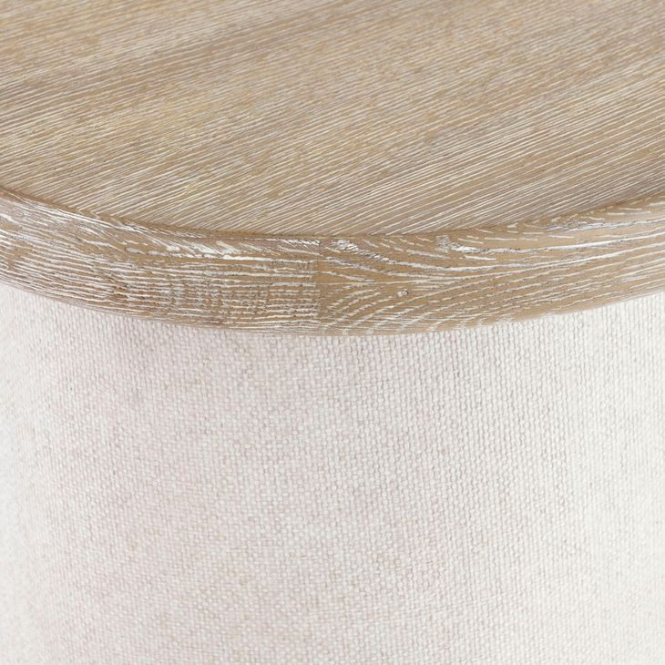 Easley Trevin and Silt Round Side Table