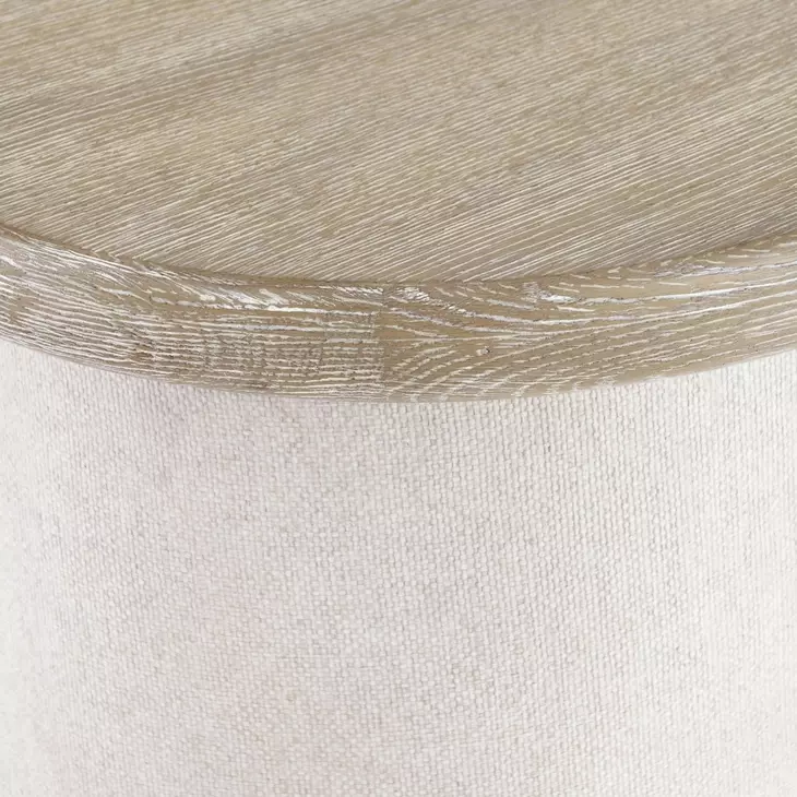 Easley Trevin and Silt Round Side Table