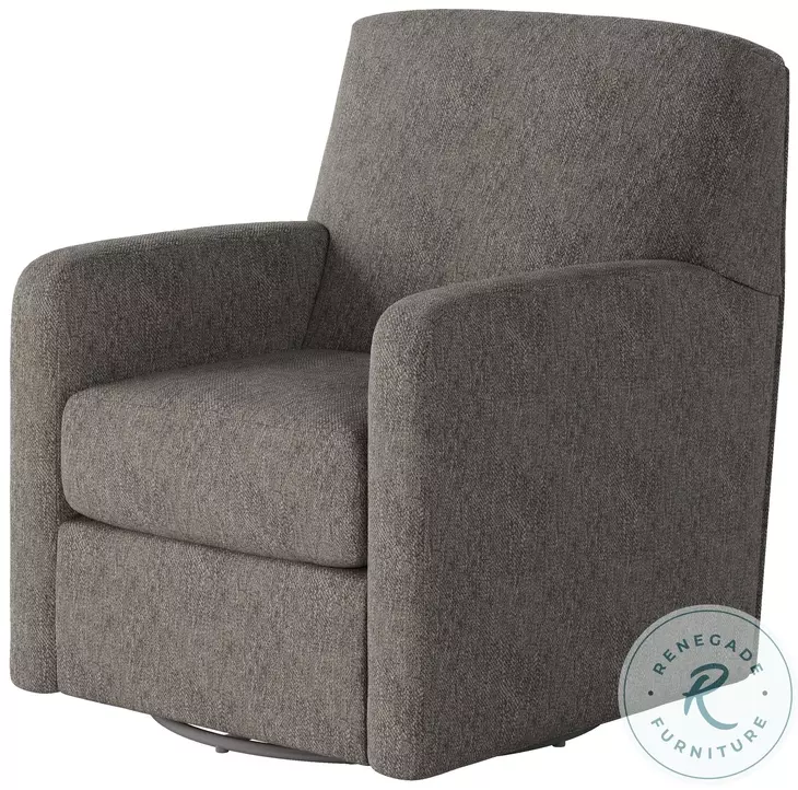 Flash Dance Berber Sterling Swivel Glider