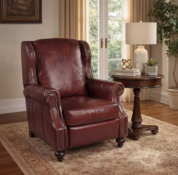 Drake Balmoral Cornwall Leather Recliner