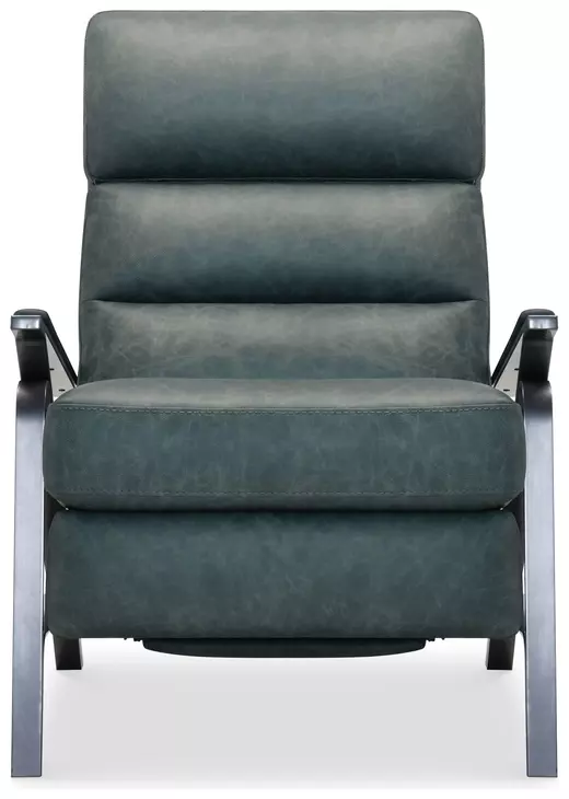 Elixir Blue Power Recliner with USB Charging
