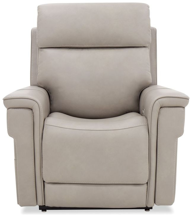 Lyra Gray Lift Power Recliner with USB Charging