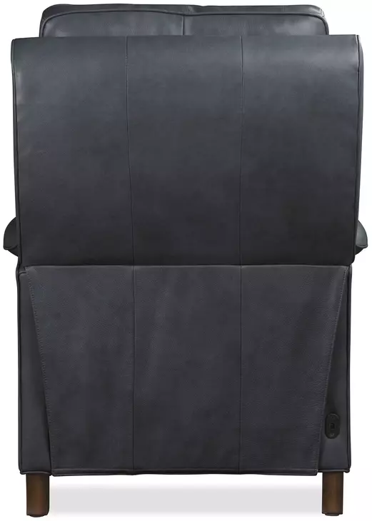 Wrenn Blue Power Recliner with USB Charging