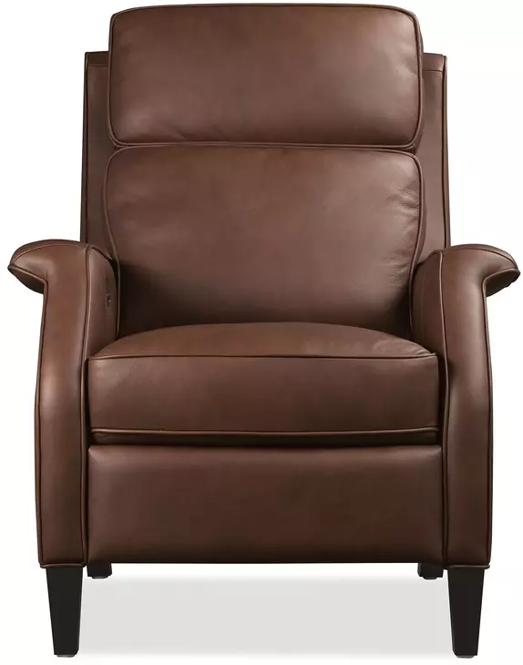 Wrenn Brown Power Recliner with USB Charging