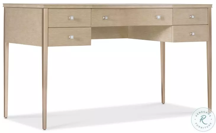 Melange Polished Limestone Stone Top Flourish Dressing Table