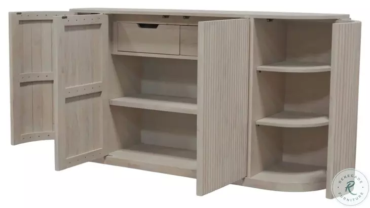 Reba Natural White Wash Dining Room Set