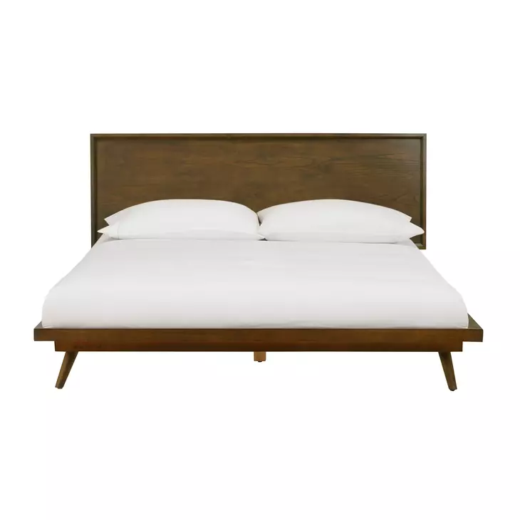 Emery Walnut Platform Bedroom Set