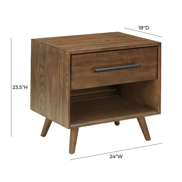 Emery Walnut Nightstand