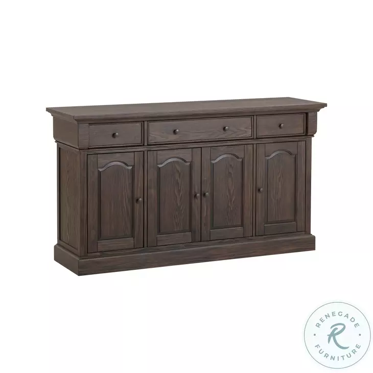 Emerson Dark Brown Door Sideboard