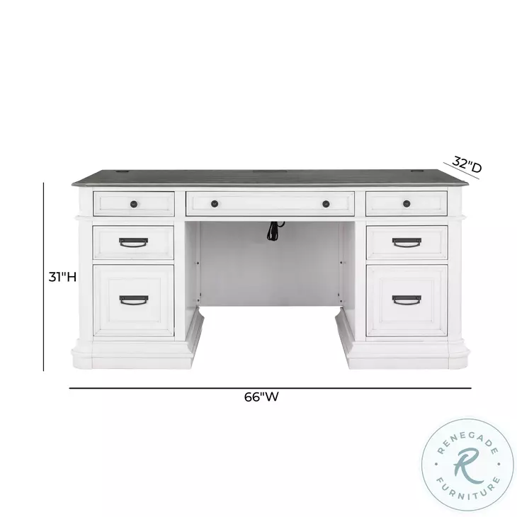 Roanoke White Credenza