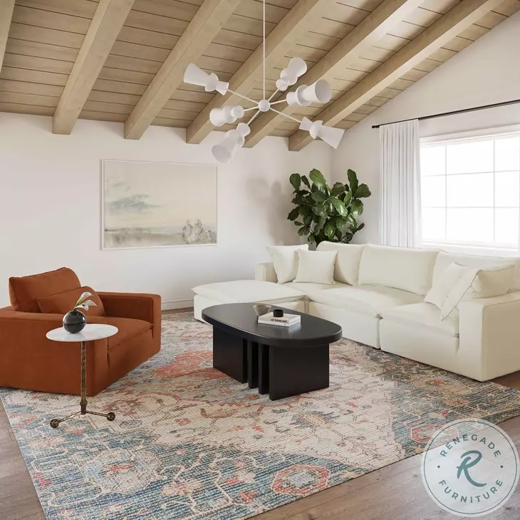 Cali Natural Performance Fabric Modular Sectional