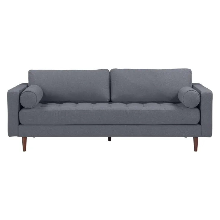 Cave Navy Tweed 76" Loveseat