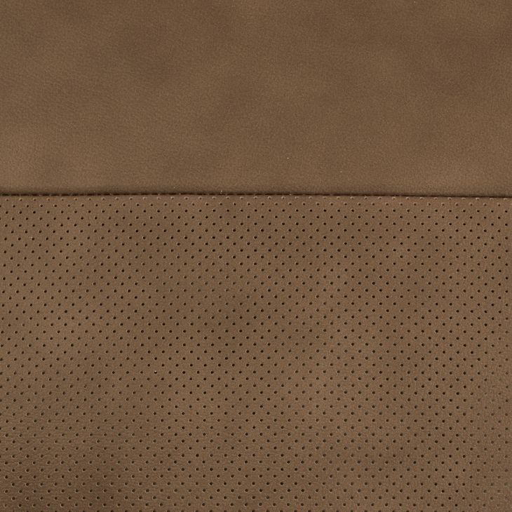 Cali Cognac Brown Leather Modular 80" Loveseat