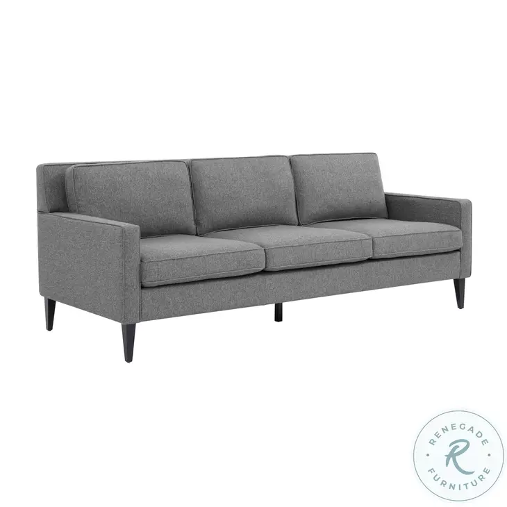 Luna Gray Tweed Sofa