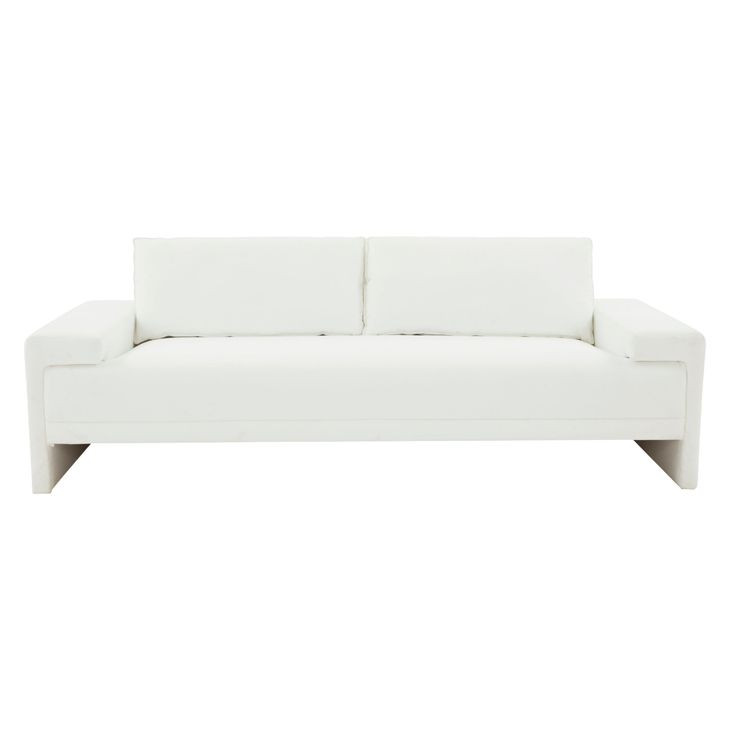 Maeve Pearl White 91" Sofa