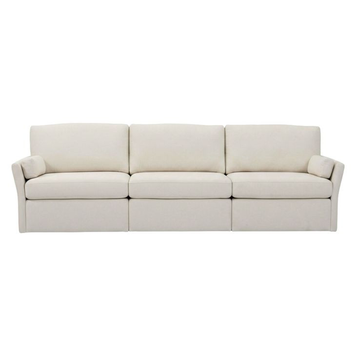 Catarina Cream Performance Fabric 106" Sofa