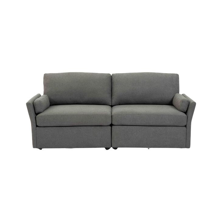 Catarina Gray Performance Fabric Loveseat