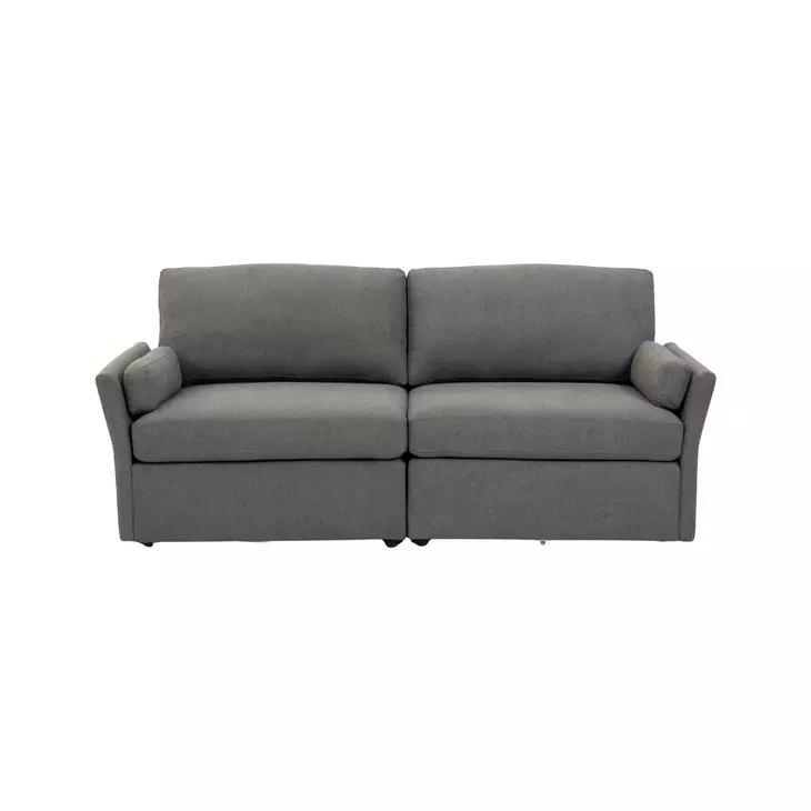 Catarina Gray 73" Loveseat