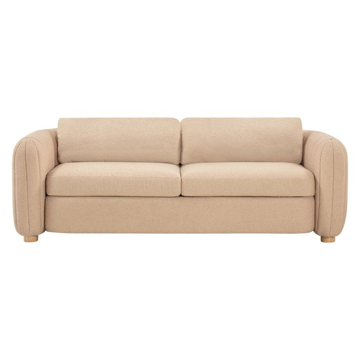 Porto Honey Boucle 90" Sofa