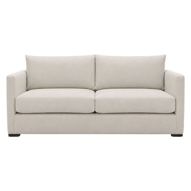Portsmouth Beige Linen Crossweave Sofa