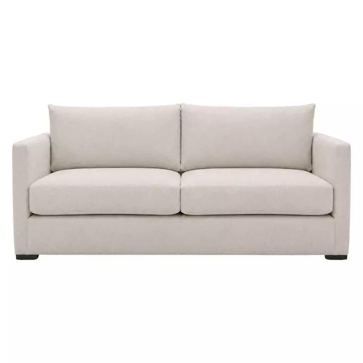 Portsmouth Beige Linen Crossweave Sofa