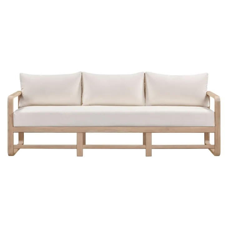 Palata Cream Outdoor 84" Sofa