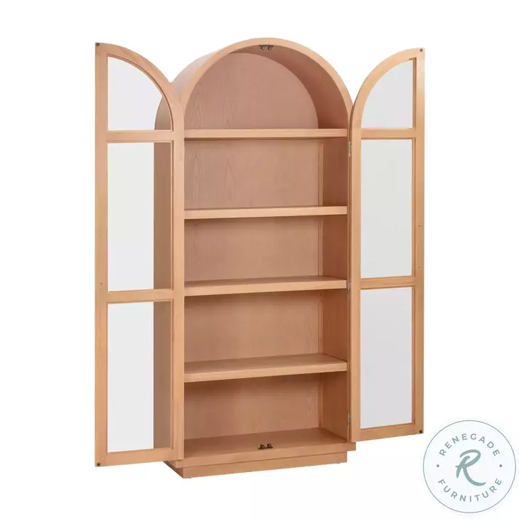 Marlow Natural Wood Oval Dining Room Set with Tatum Chair