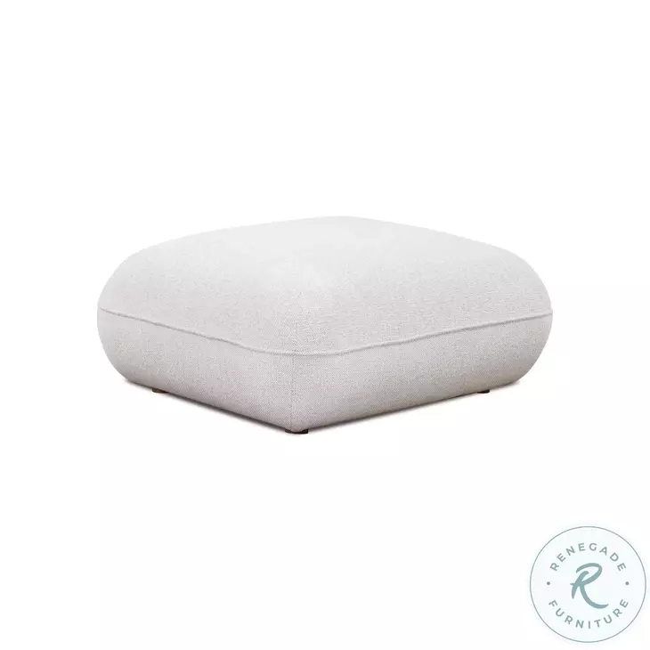 Arezza Stone White Basketweave Modular Sectional