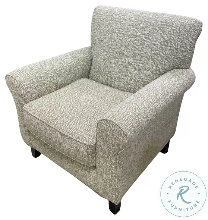 Celadon Nestle Sage Rolled Arms Accent Chair