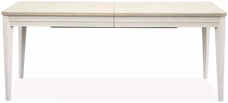 Whisperbay Sea Pearl and Driftwood 110" Extendable Rectangular Dining Table