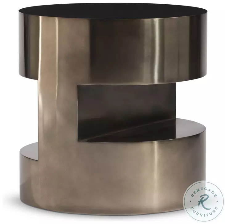 Cassie Dark Bronze Side Table