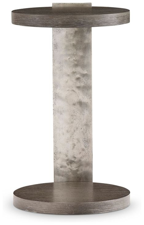 Prado Porcini And Bright Graphite Accent Table
